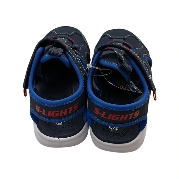 Skechers S-Lights Closed Toe Sandal Shoes Size 7 - Picture 5 of 6